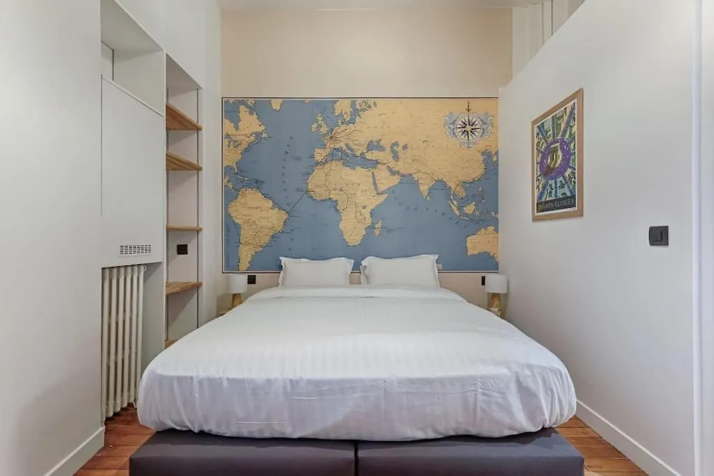 Cozy Duplex 6P - Arc De Triomphe Apartment Paris 0*,  France