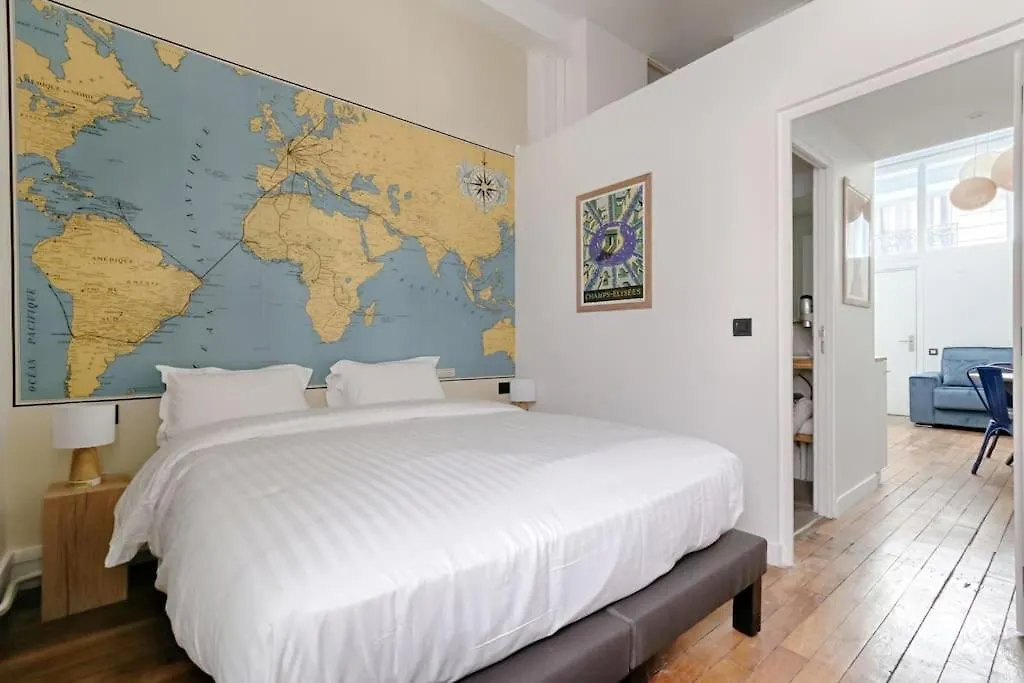 Cozy Duplex 6P - Arc De Triomphe Apartment Paris France