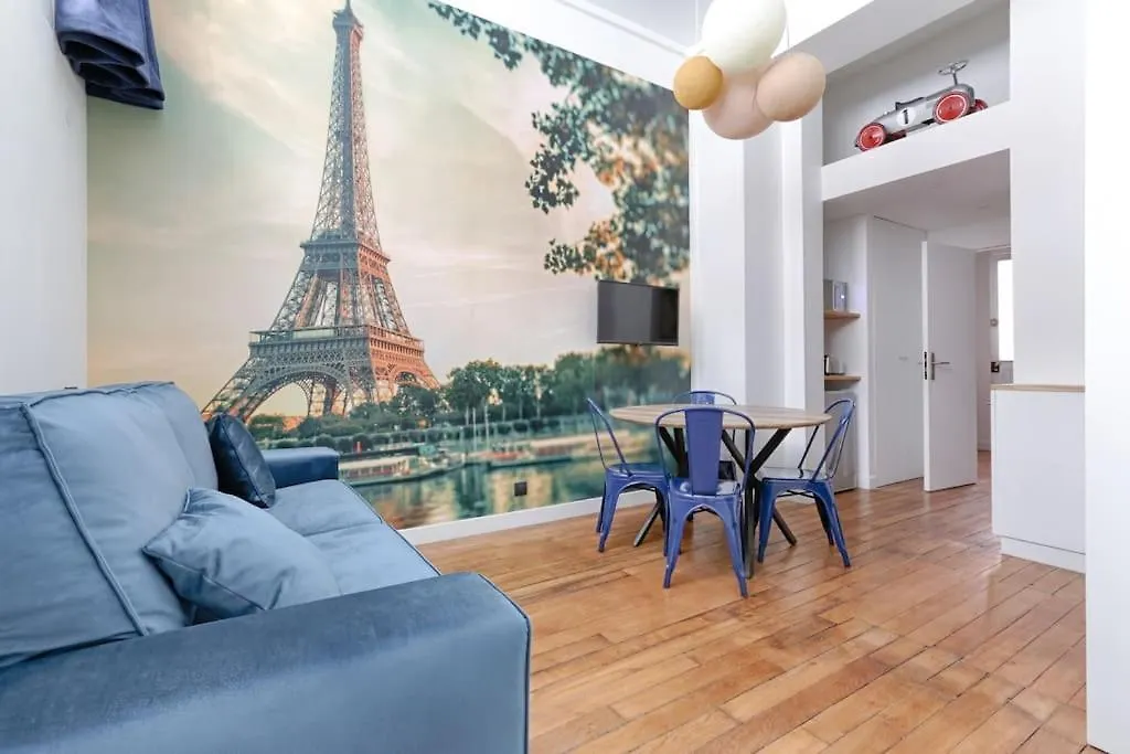 Cozy Duplex 6P - Arc De Triomphe location